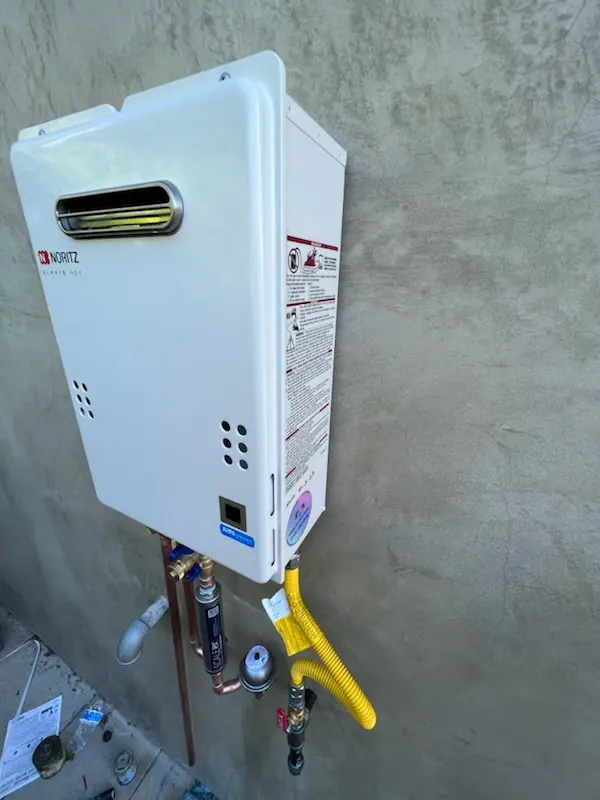 Tankless water heater installation for Magnetic Springs homes